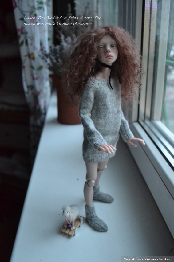 Серый зимний вечер. Птичка Лора - грезы и мечты о теплом лете (фото 8)