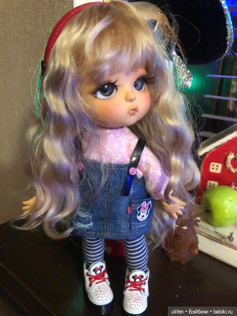 У Жу-Жу новый паричок — Куклы Latidoll (Лати): BJD (БЖД) (фото 2)