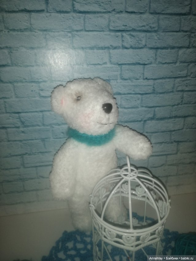 Медвежонок Айсберг — Вязаные игрушки и амигуруми: крючком (фото 3)