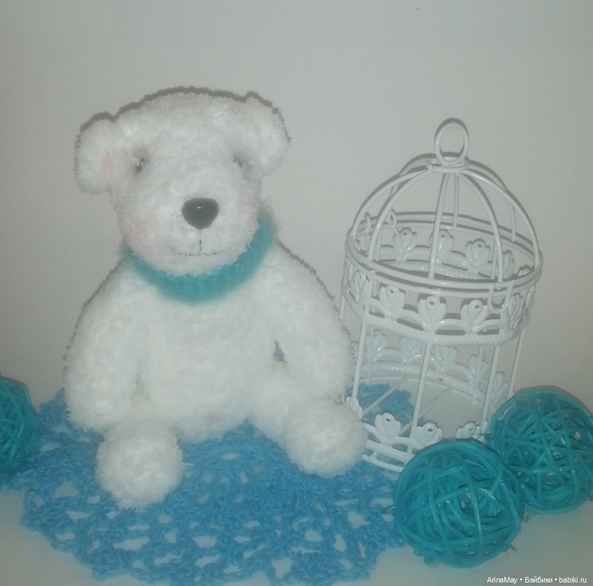 Медвежонок Айсберг — Вязаные игрушки и амигуруми: крючком (фото 6)