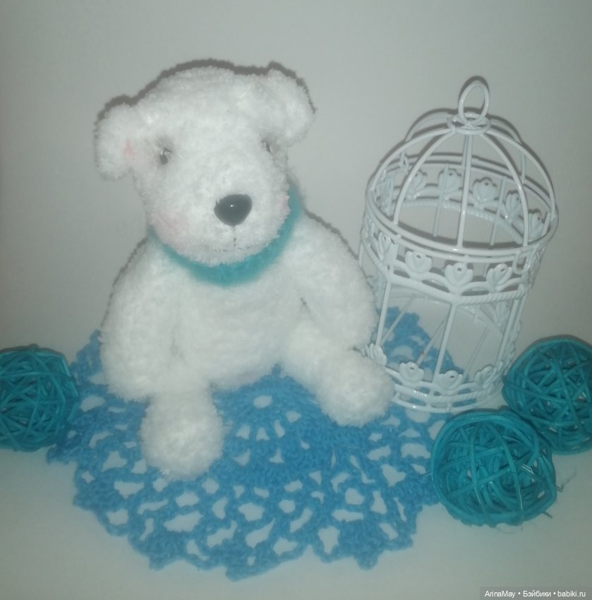 Медвежонок Айсберг — Вязаные игрушки и амигуруми: крючком