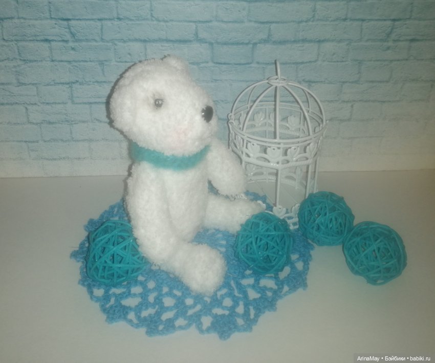 Медвежонок Айсберг — Вязаные игрушки и амигуруми: крючком (фото 2)