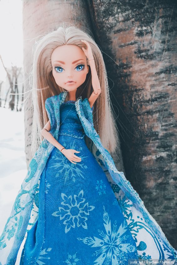 Девчонки с зимнем парке — Куклы Monster High и Ever After High: G1 (фото 9)