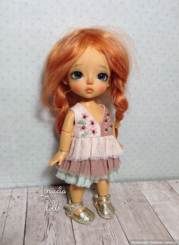 Хлопковая нежность — Одежда и обувь для кукол BJD (БЖД): 1/3 (фото 2)
