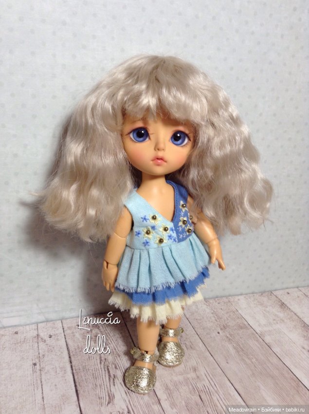 Хлопковая нежность — Одежда и обувь для кукол BJD (БЖД): 1/3 (фото 4)