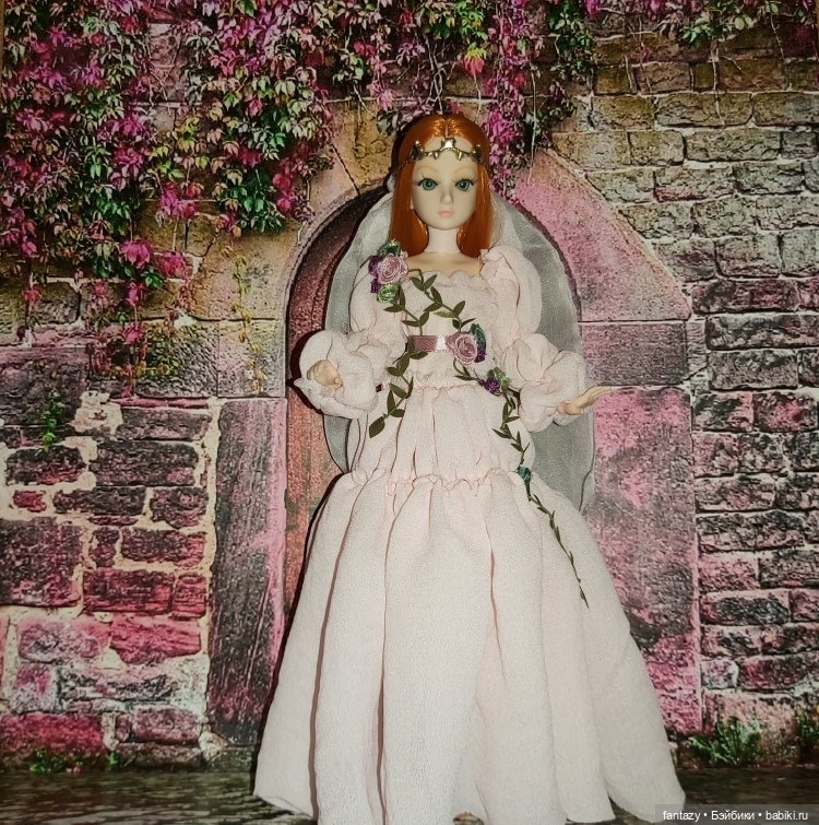 Гибридная кукла на основе тела Полумны Лавгуд. Невеста Лесного Короля (фото 2)