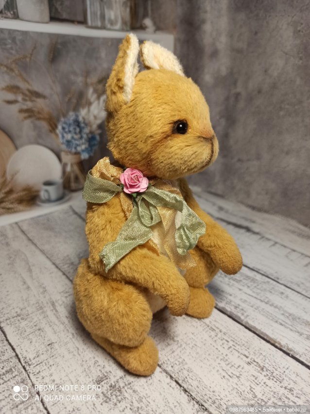 Зайка — Авторские мишки Тедди и друзья: фото (фото 2)