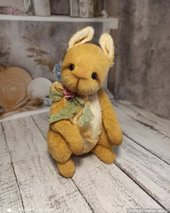 Зайка — Авторские мишки Тедди и друзья: фото