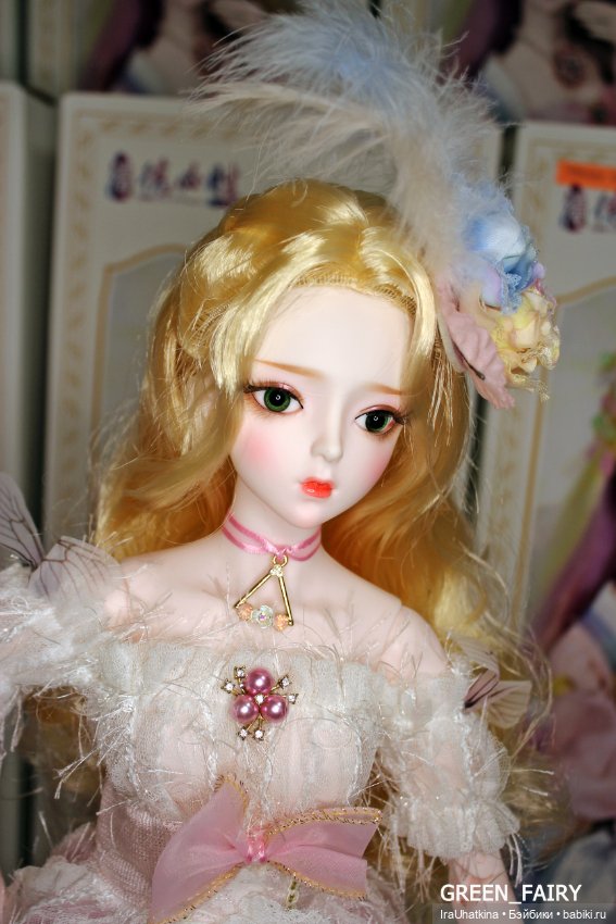 Шарнирная кукла "Элизабет". Нежный образ от DBS (фото 6)