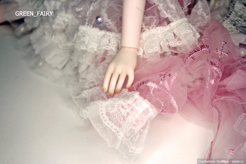 Шарнирная кукла "Элизабет". Нежный образ от DBS