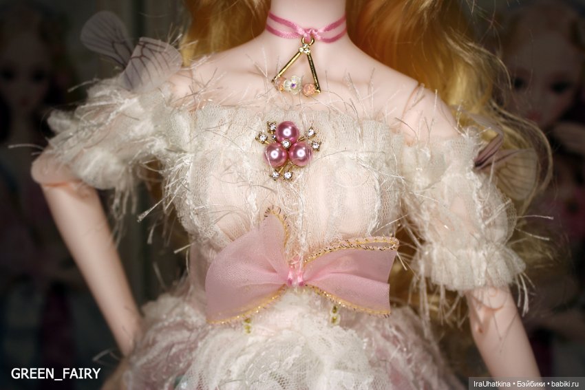 Шарнирная кукла "Элизабет". Нежный образ от DBS (фото 10)