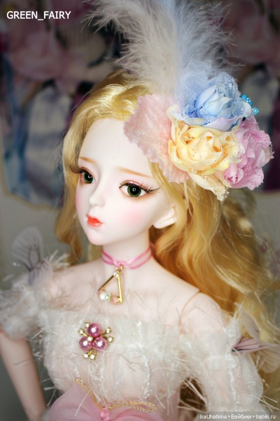 Шарнирная кукла "Элизабет". Нежный образ от DBS (фото 2)