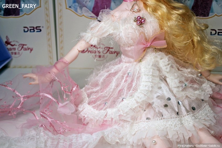 Шарнирная кукла "Элизабет". Нежный образ от DBS