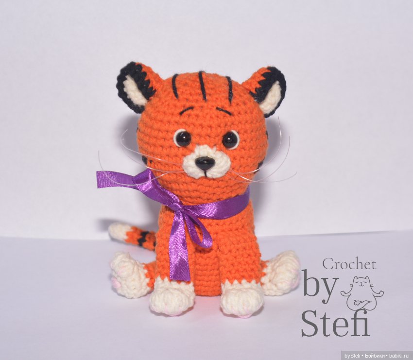 Тигрюша! Символ 2022 — Вязаные игрушки и амигуруми: крючком (фото 2)
