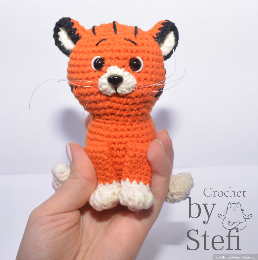 Тигрюша! Символ 2022 — Вязаные игрушки и амигуруми: крючком (фото 5)