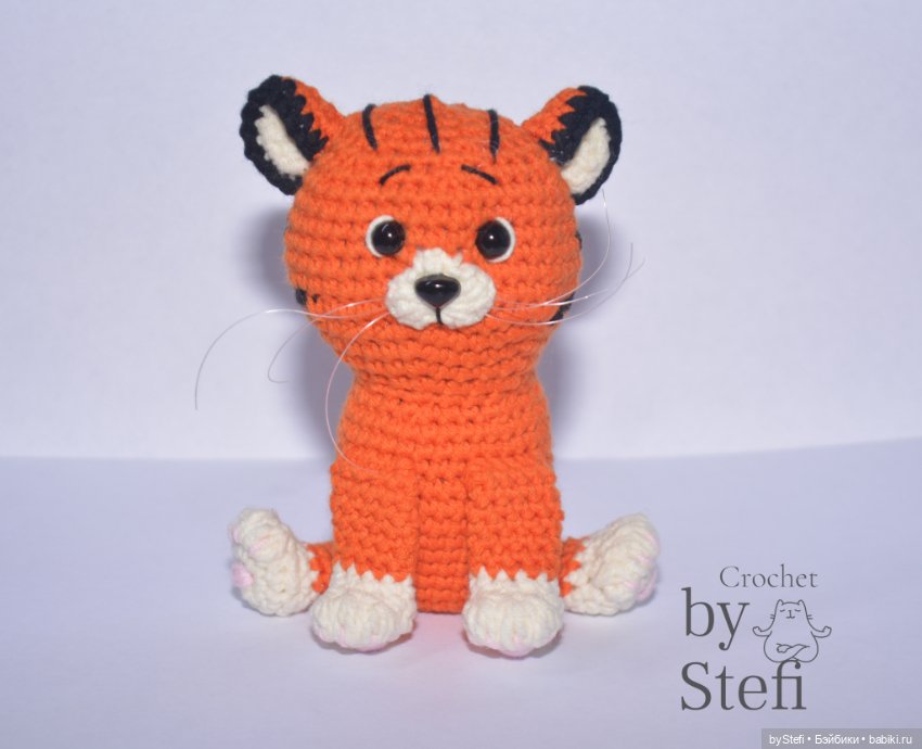 Тигрюша! Символ 2022 — Вязаные игрушки и амигуруми: крючком (фото 10)