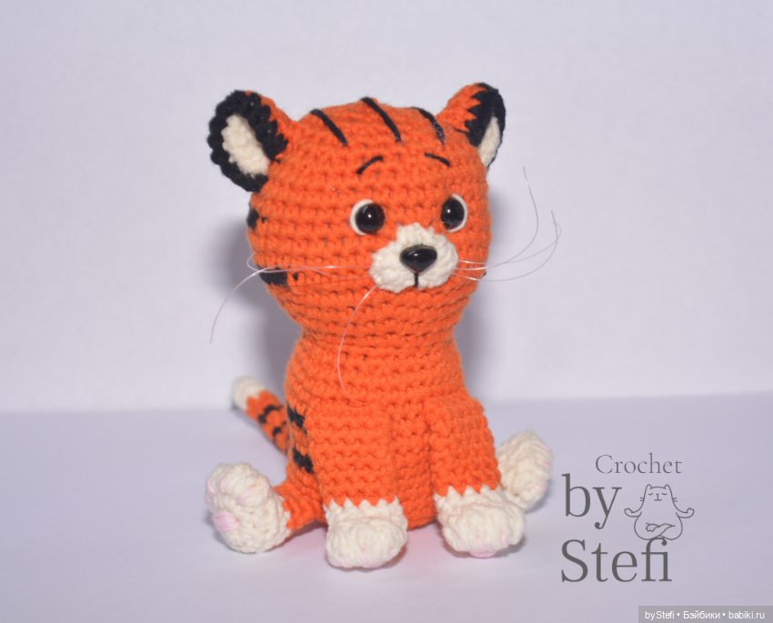Тигрюша! Символ 2022 — Вязаные игрушки и амигуруми: крючком (фото 3)
