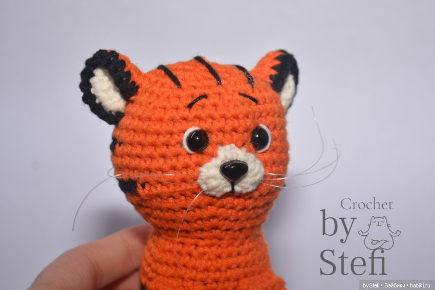 Тигрюша! Символ 2022 — Вязаные игрушки и амигуруми: крючком (фото 6)