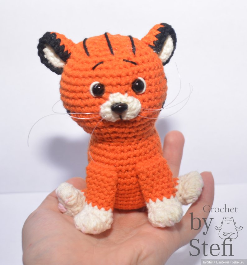 Тигрюша! Символ 2022 — Вязаные игрушки и амигуруми: крючком (фото 4)