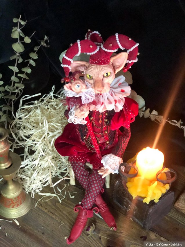 Арлекино — Домашние фото авторских игрушек: Тедди (фото 7)