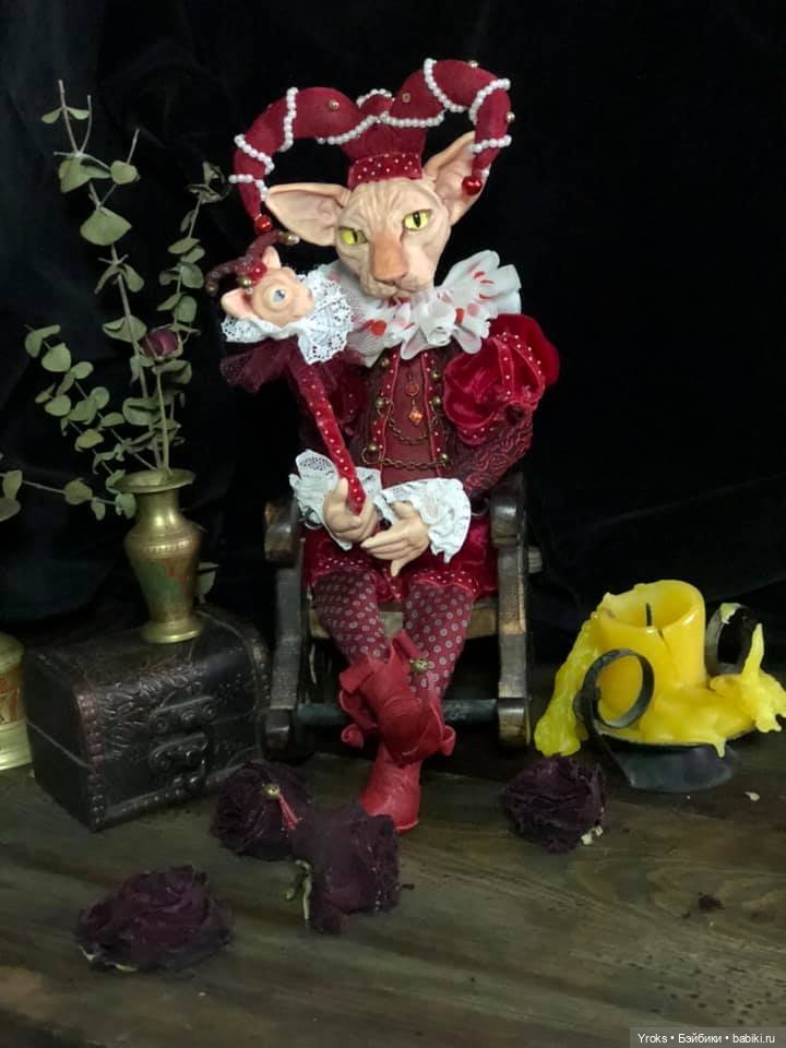 Арлекино — Домашние фото авторских игрушек: Тедди