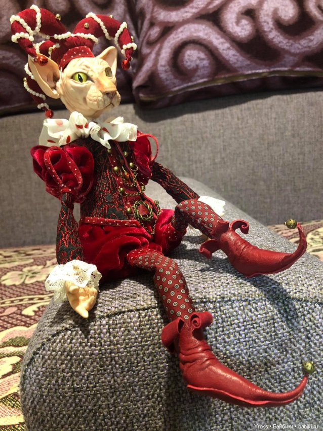 Арлекино — Домашние фото авторских игрушек: Тедди (фото 3)