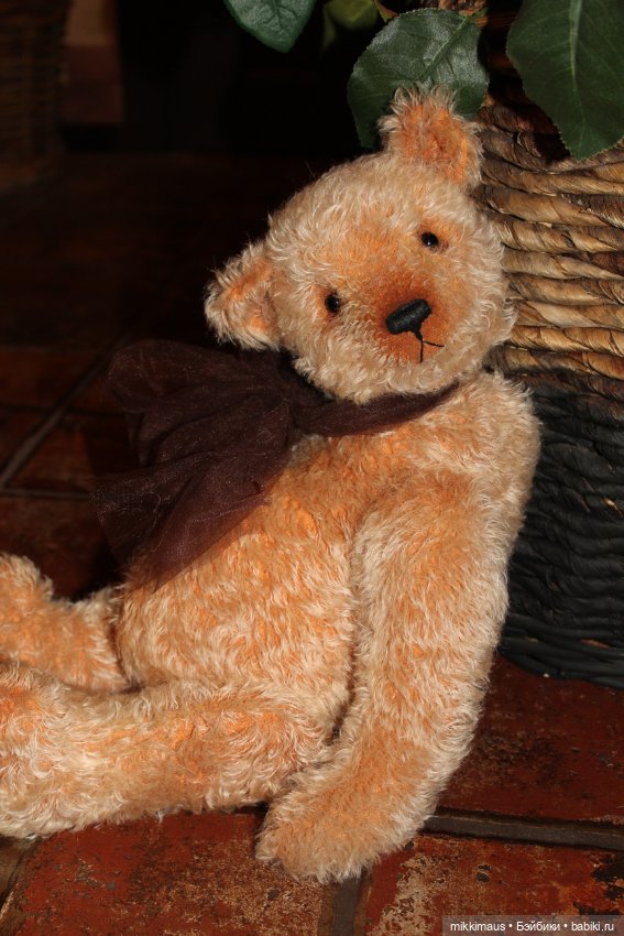 Мишка Тедди - Груша. Игрушки Глазуновой Анны (фото 2)