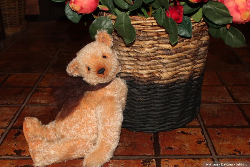 Мишка Тедди - Груша. Игрушки Глазуновой Анны