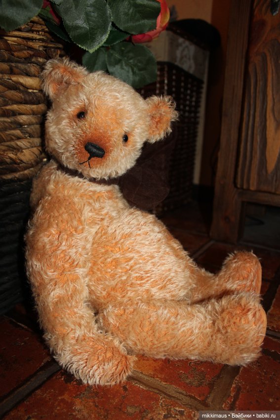 Мишка Тедди - Груша. Игрушки Глазуновой Анны (фото 4)