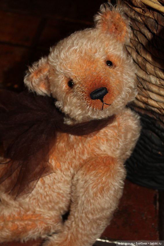 Мишка Тедди - Груша. Игрушки Глазуновой Анны (фото 3)