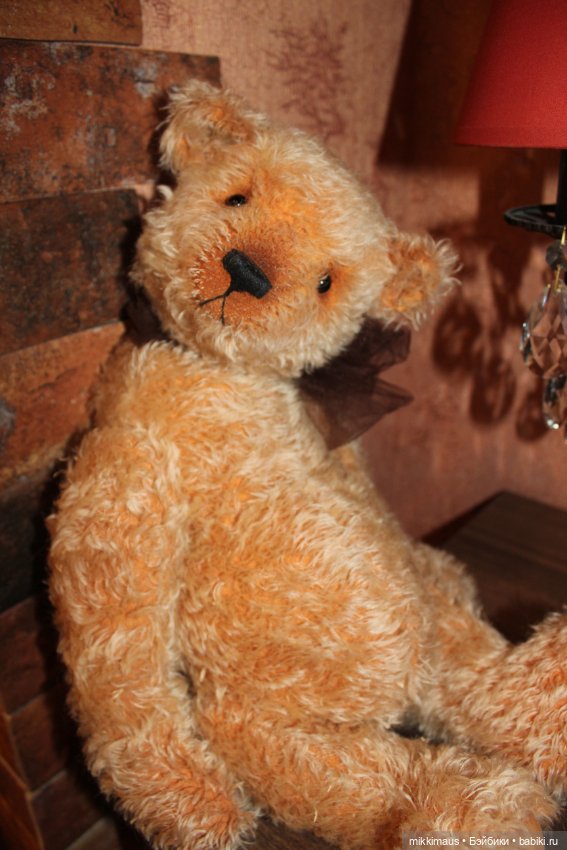 Мишка Тедди - Груша. Игрушки Глазуновой Анны