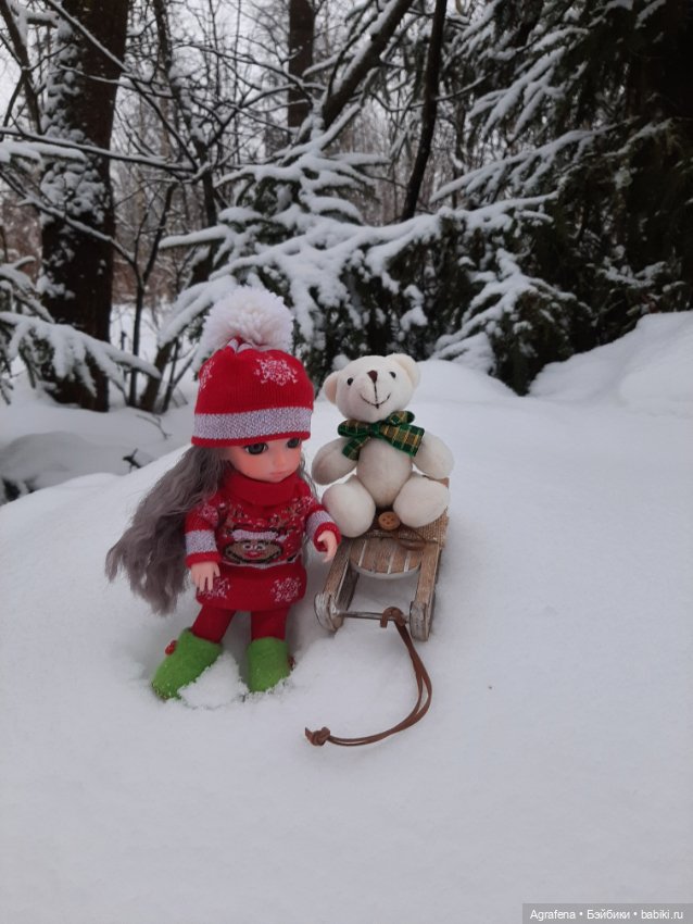 Лили на прогулке — Куклы Baboliy (Баболи