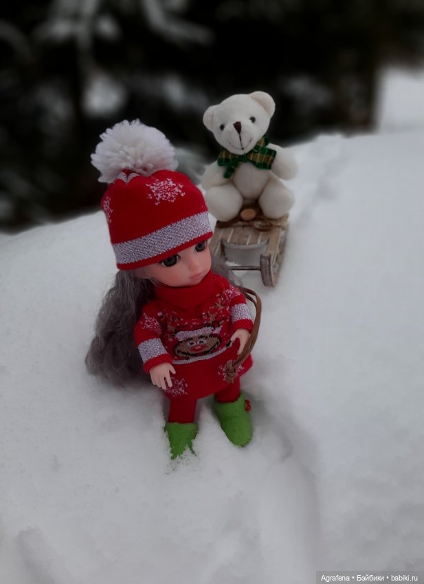 Лили на прогулке — Куклы Baboliy (Баболи (фото 4)