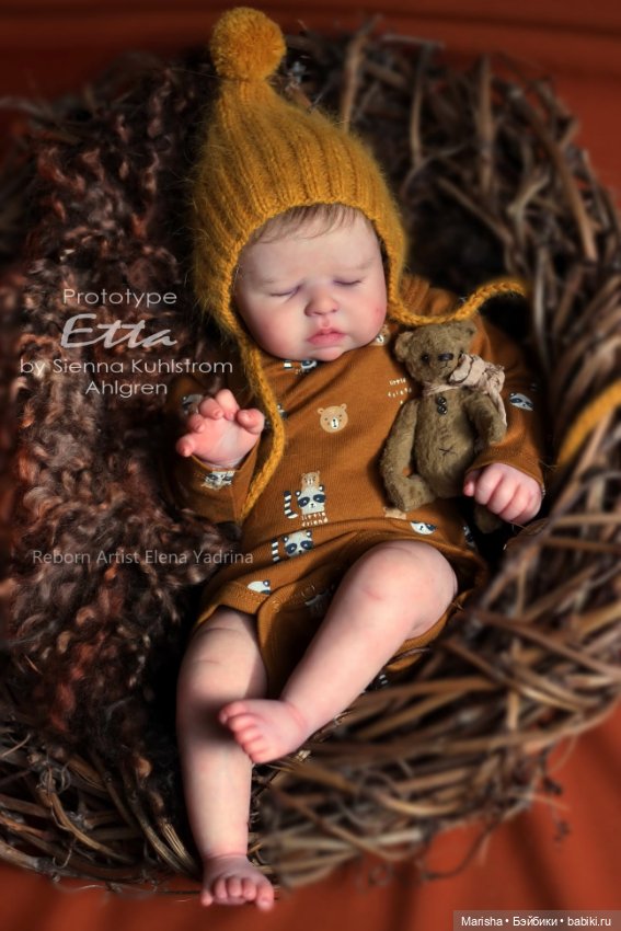 Etta скульптора Sienna Kuhlström Ahlgren, автор прототипа Елена Ядрина (фото 10)