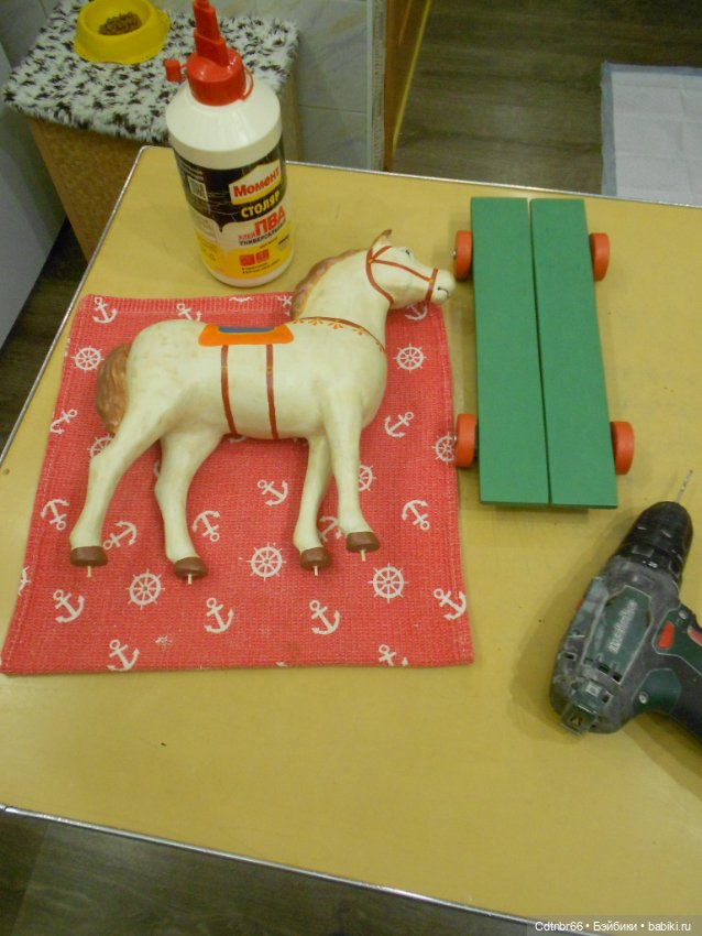 Коник, прискакавший с Украины. Финал. Часть 2. Плюс БОНУС - старим лошадку (фото 7)