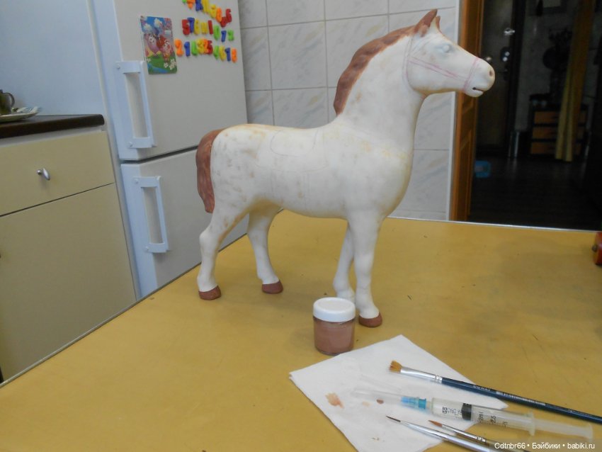 Коник, прискакавший с Украины. Финал. Часть 2. Плюс БОНУС - старим лошадку (фото 2)