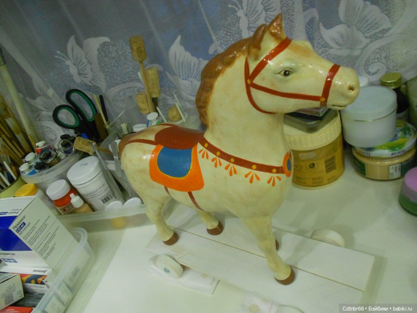 Коник, прискакавший с Украины. Финал. Часть 2. Плюс БОНУС - старим лошадку (фото 6)