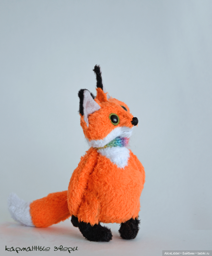 Лисы атакуют О_О — Текстильные игрушки и примитивы: кофейные (фото 3)
