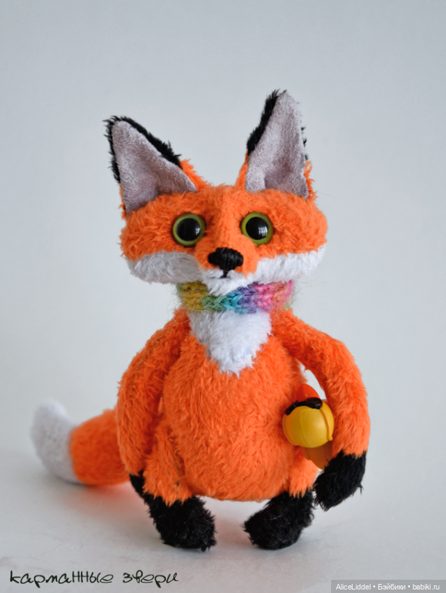 Лисы атакуют О_О — Текстильные игрушки и примитивы: кофейные (фото 5)