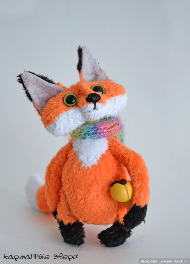 Лисы атакуют О_О — Текстильные игрушки и примитивы: кофейные (фото 6)