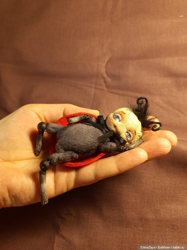 Малышка Мия — Текстильные игрушки и примитивы: кофейные