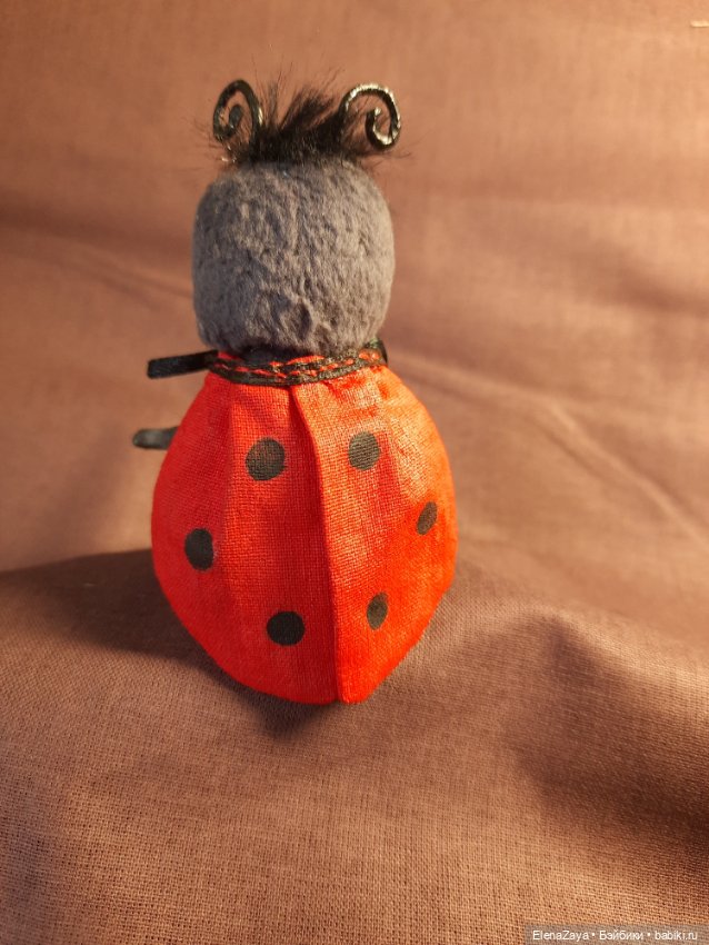Малышка Мия — Текстильные игрушки и примитивы: кофейные (фото 5)