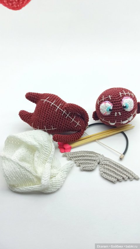 Купидон — Вязаные игрушки и амигуруми: крючком (фото 5)