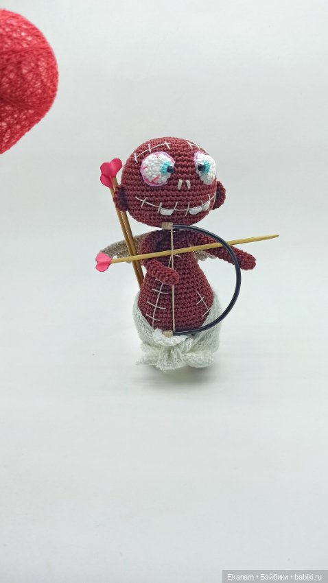 Купидон — Вязаные игрушки и амигуруми: крючком (фото 9)