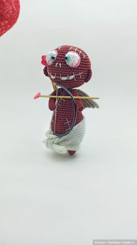 Купидон — Вязаные игрушки и амигуруми: крючком (фото 8)