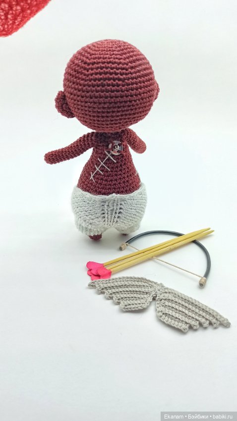 Купидон — Вязаные игрушки и амигуруми: крючком (фото 7)