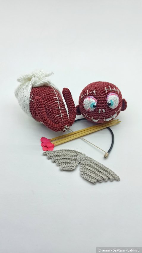 Купидон — Вязаные игрушки и амигуруми: крючком (фото 6)