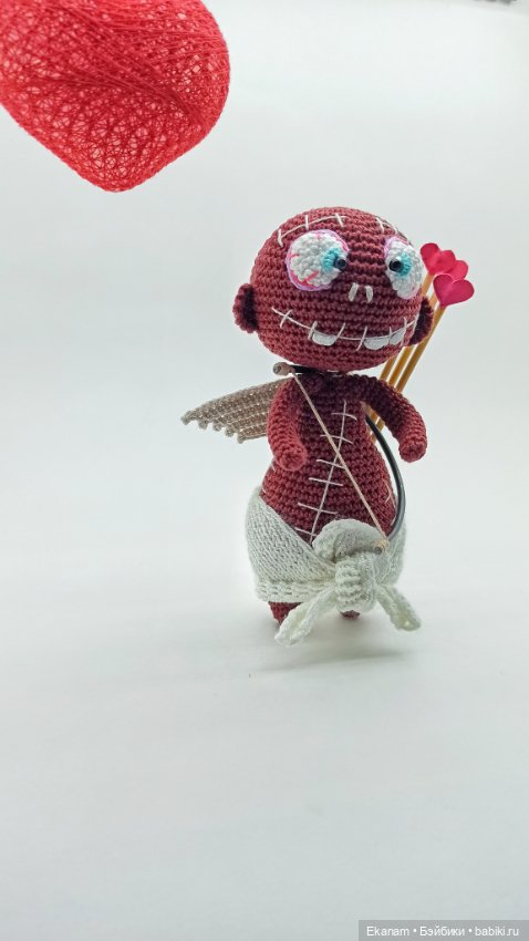 Купидон — Вязаные игрушки и амигуруми: крючком (фото 3)