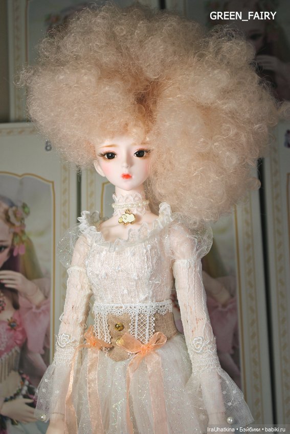 Джудит Джонс от DBS. Девушка-одуванчик или "О, Господи, какие волосы!"