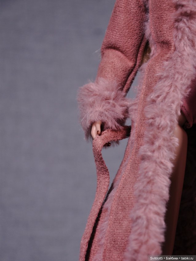 Первая кукольная дубленка (фото 6)